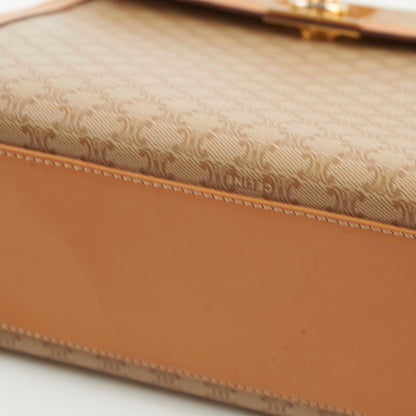 Celine Vintage Macadam Kelly Bag Beige - photo 7