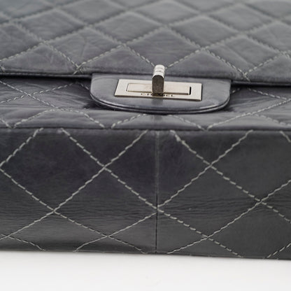 Chanel 2.55 Reissue 227 Grey Calfskin - photo 18