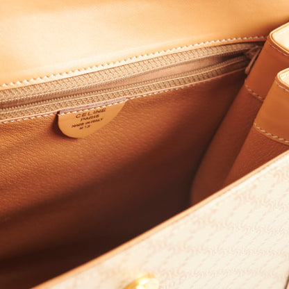 Celine Vintage Macadam Kelly Bag Beige - photo 10