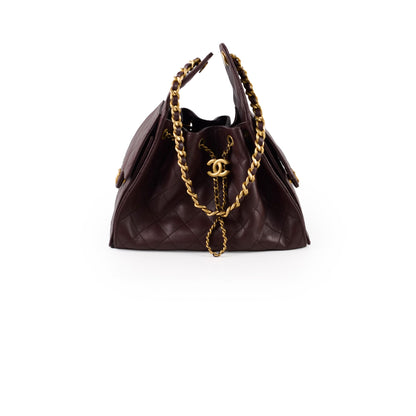 Chanel 25 Small Caviar Brown (Microchipped) - photo 1