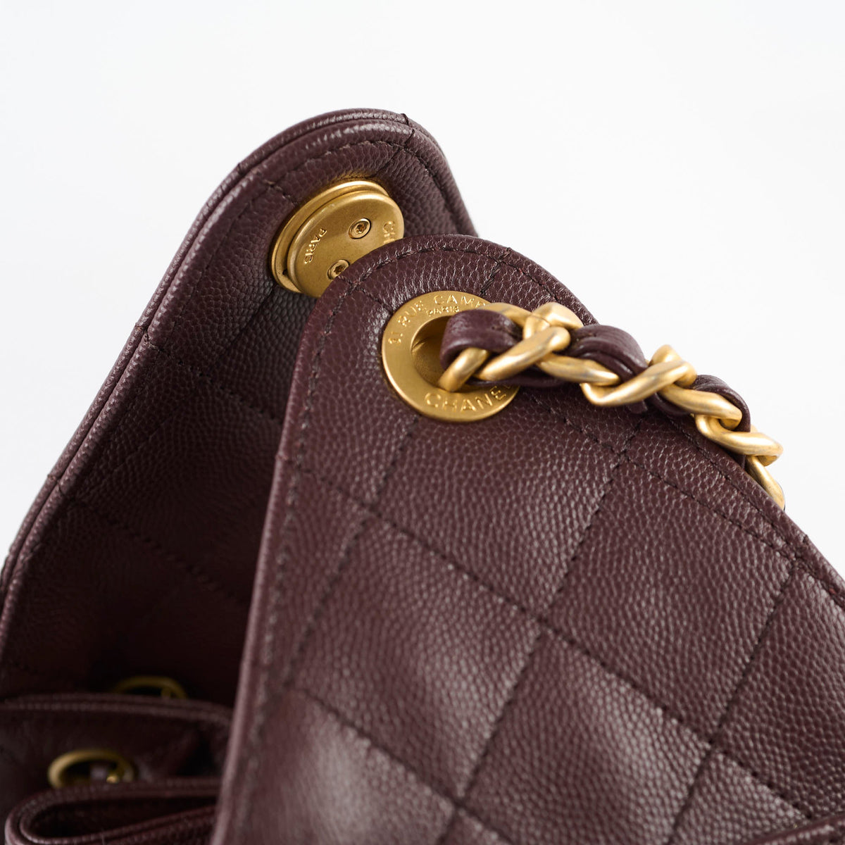 Chanel 25 Small Caviar Brown (Microchipped) - photo 5