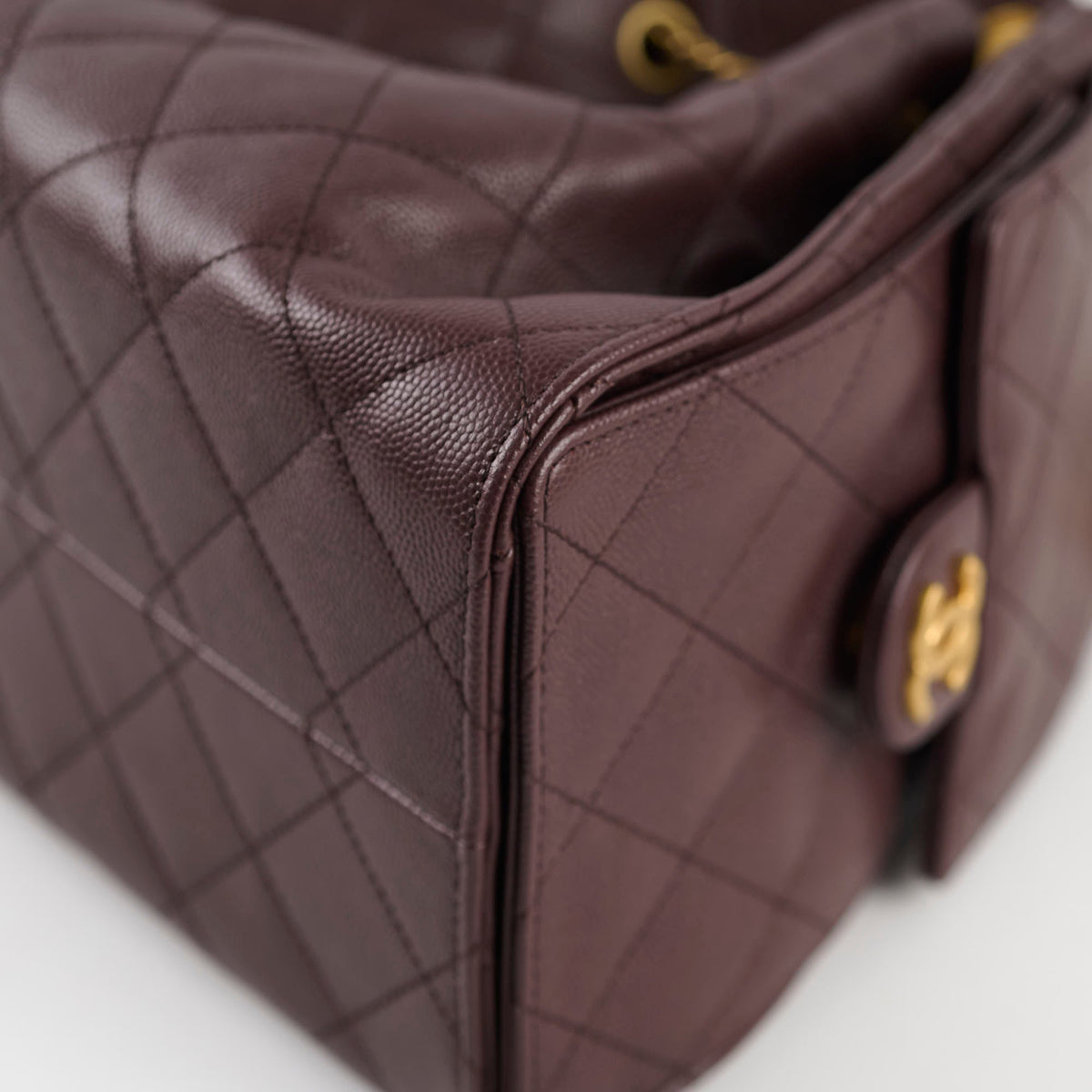 Chanel 25 Small Caviar Brown (Microchipped) - photo 10