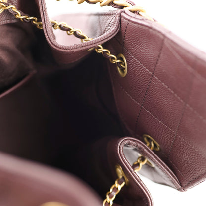Chanel 25 Small Caviar Brown (Microchipped) - photo 8