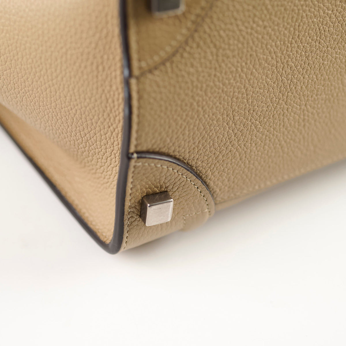 Celine Micro Luggage Beige Calfskin - photo 11