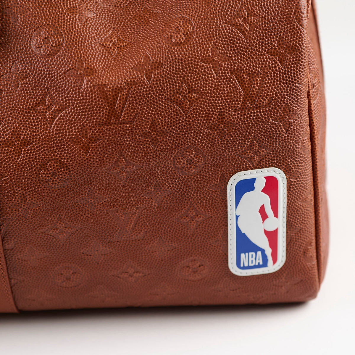 Louis Vuitton x NBA Keepall 55 Bandouliere Embossed Leather Brown - photo 8