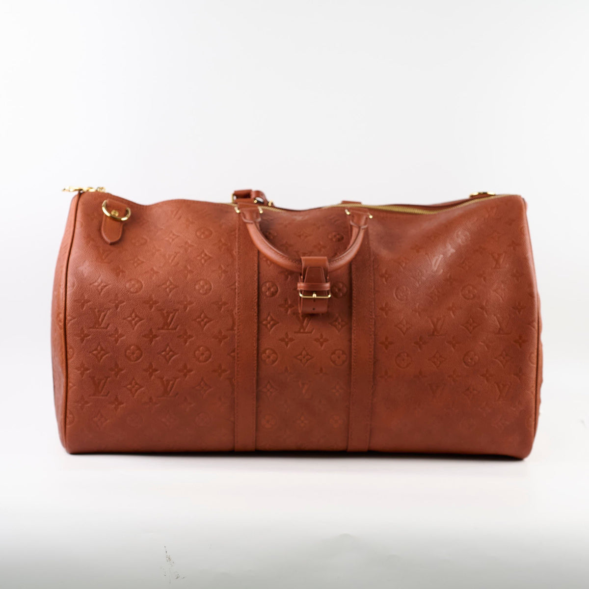 Louis Vuitton x NBA Keepall 55 Bandouliere Embossed Leather Brown - photo 2