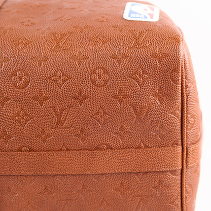 Louis Vuitton x NBA Keepall 55 Bandouliere Embossed Leather Brown - photo 18