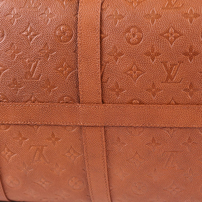 Louis Vuitton x NBA Keepall 55 Bandouliere Embossed Leather Brown - photo 17