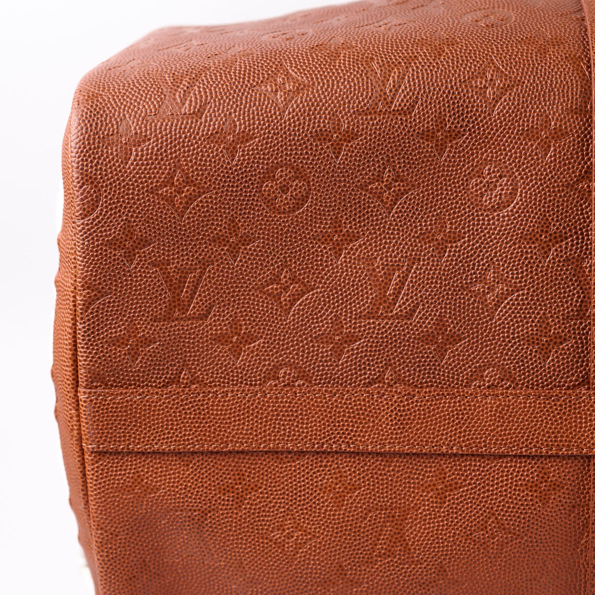 Louis Vuitton x NBA Keepall 55 Bandouliere Embossed Leather Brown - photo 16