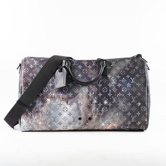 Louis Vuitton Galaxy Keepall 50 Bandouliere Black - photo 2