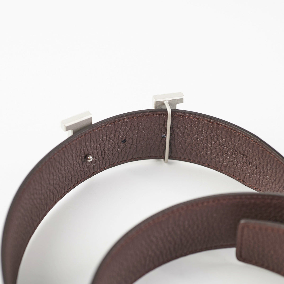 Hermes Mens 95cm Black Reversible Belt - photo 7