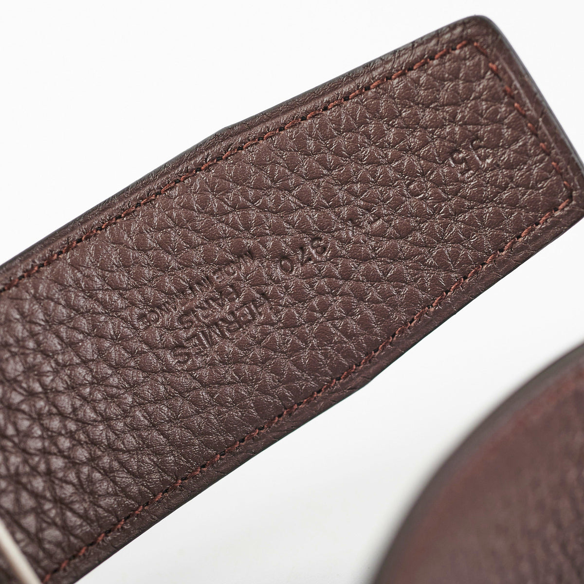 Hermes Mens 95cm Black Reversible Belt - photo 6
