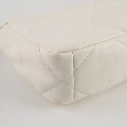 Chanel 19 Small White Microchip - photo 12