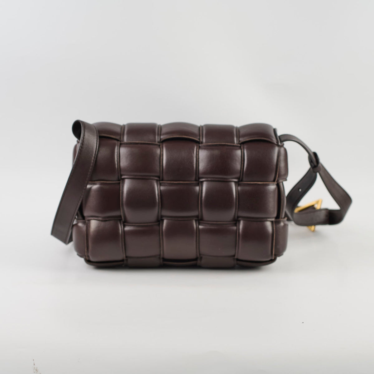 Bottega Veneta Padded Casette Chocolate Brown - photo 2