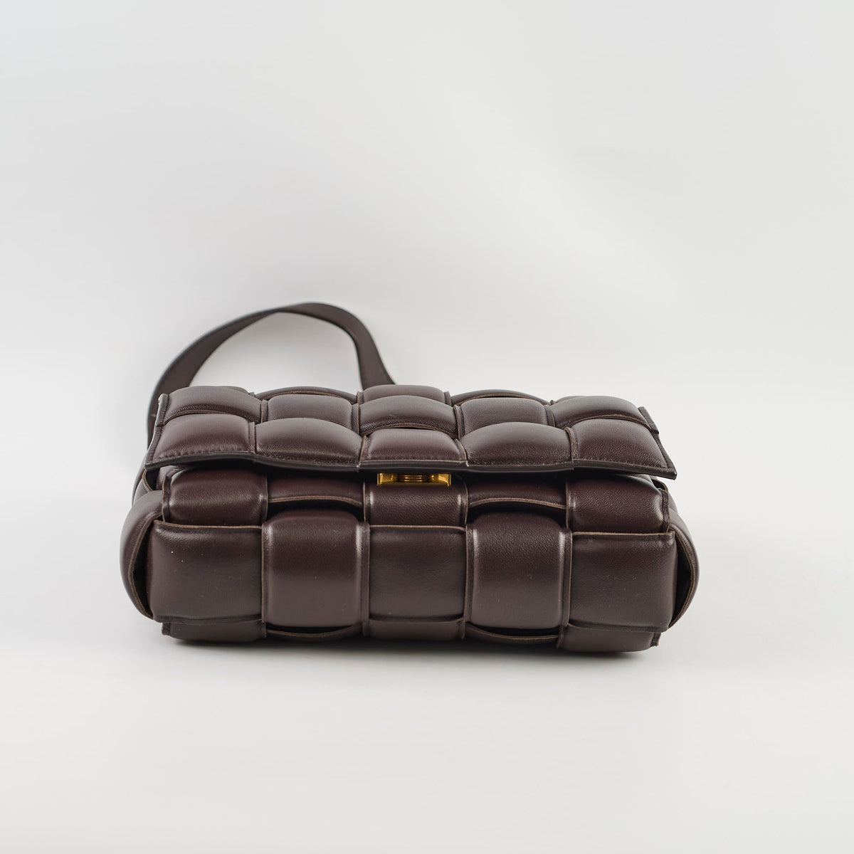 Bottega Veneta Padded Casette Chocolate Brown - photo 3
