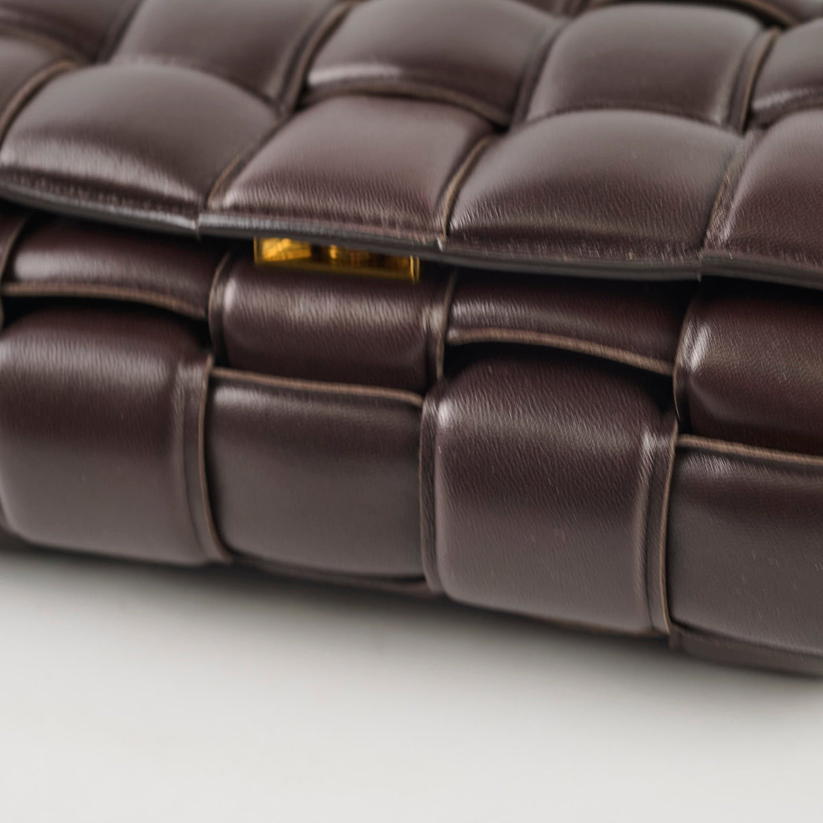 Bottega Veneta Padded Casette Chocolate Brown - photo 10