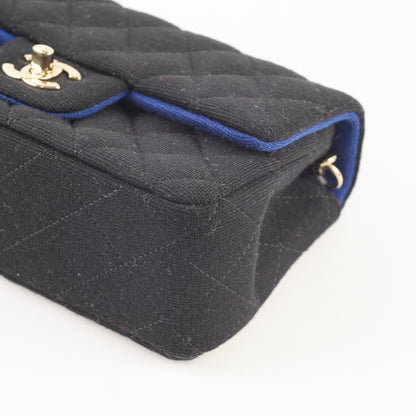Chanel Mini Rectangle Jersey Fabric Black (28 series) - photo 11