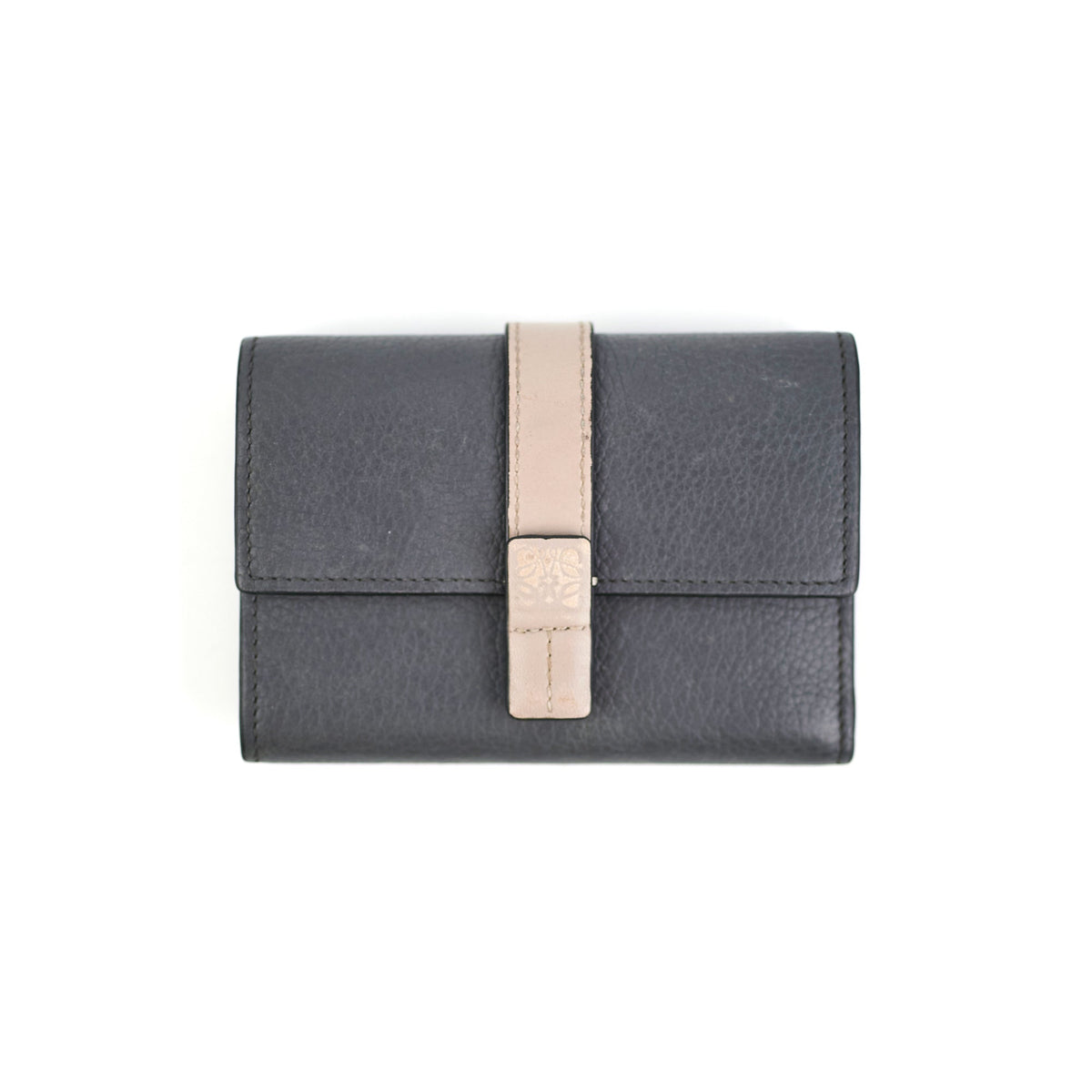 Loewe Small Vertical Grey Wallet - photo 1