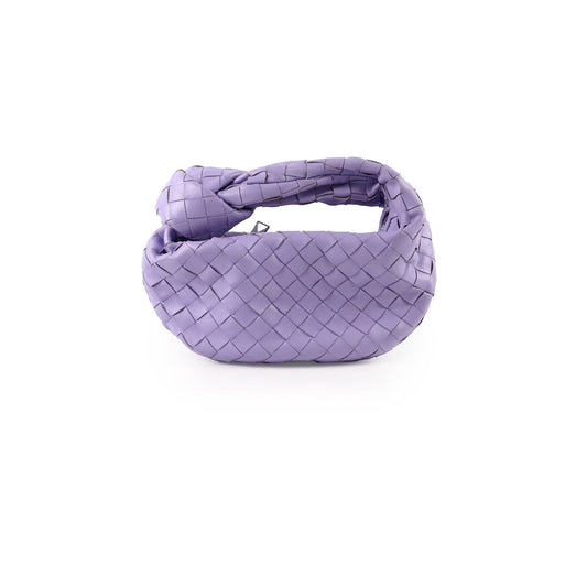Bottega Veneta Mini Jodie Handbag Purple - photo 1