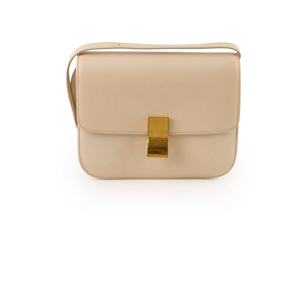 Celine Classique Box Cream Crossbody - photo 1