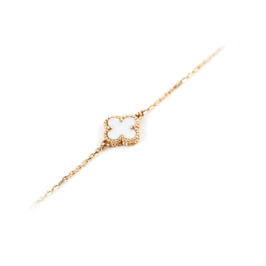 Van Cleef and Arpels Sweet Mother of Pearl Bracelet - photo 1