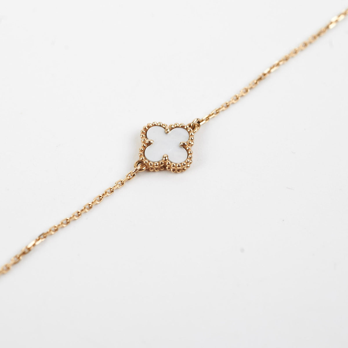 Van Cleef and Arpels Sweet Mother of Pearl Bracelet - photo 3