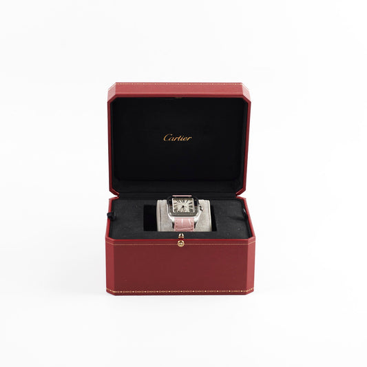 Cartier Santos 100 33MM Watch W20126X8 Pink 2022 - photo 2