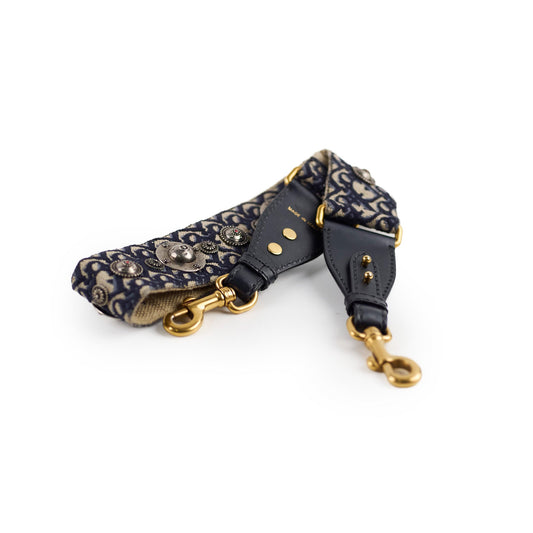 Christian Dior Oblique Navy Guitar Strap - photo 1