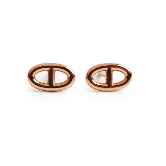 Hermes Farandole Rose Gold Very Small Earrings - photo 1