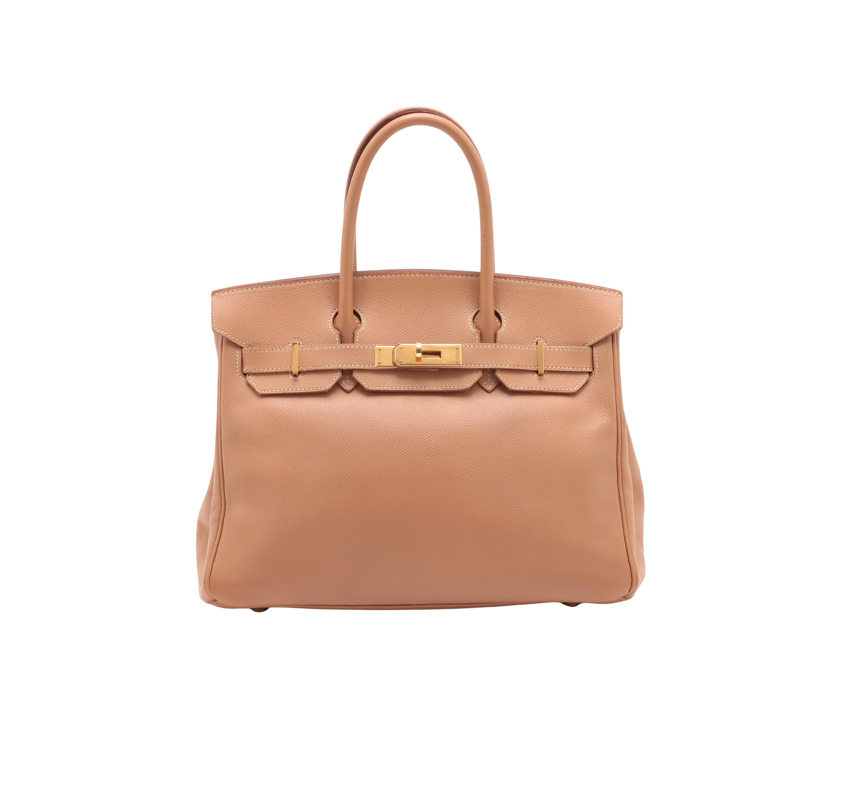 Hermes Birkin 30 Courchevel Natural - D Square Stamp - photo 1