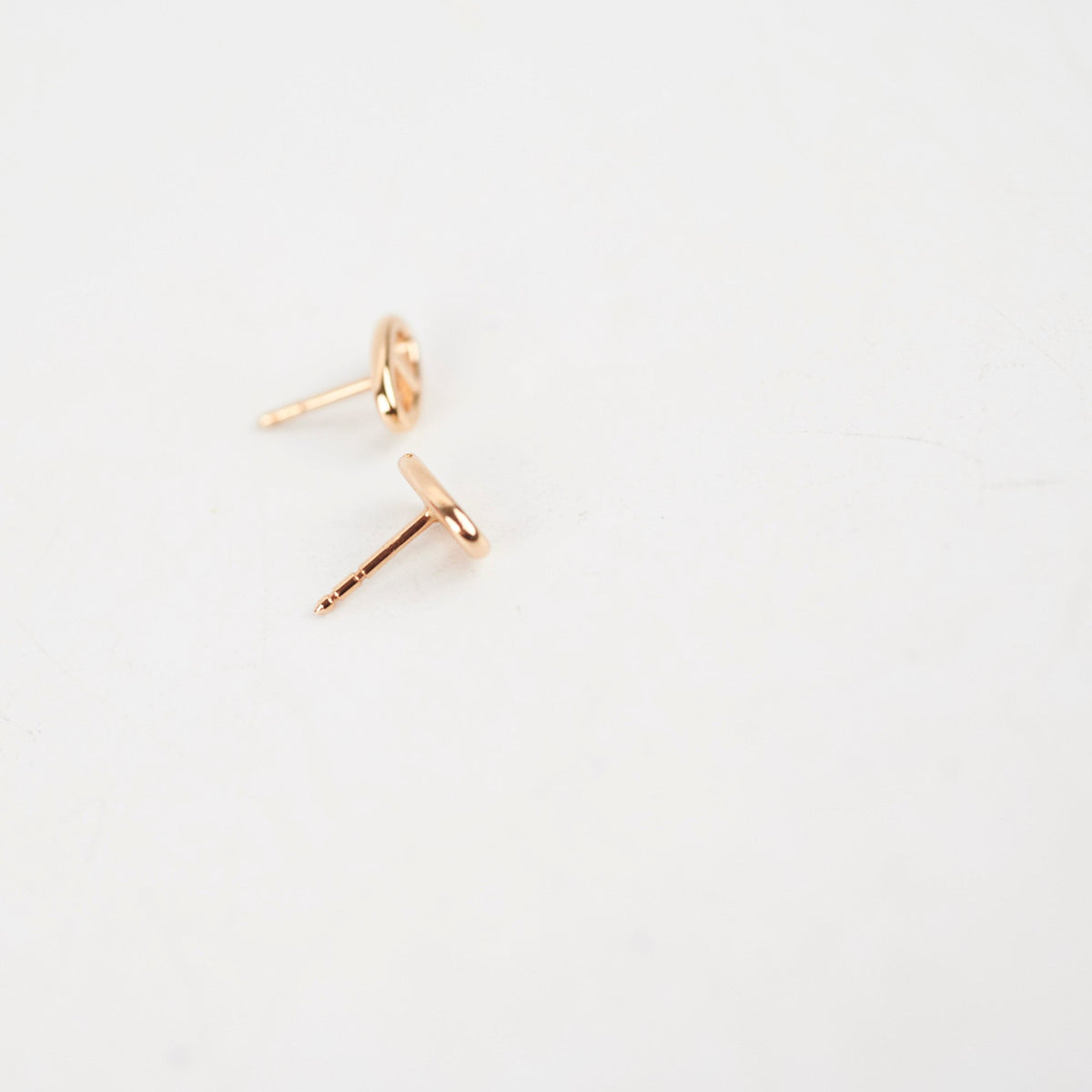 Hermes Farandole Rose Gold Stud Earrings - photo 4