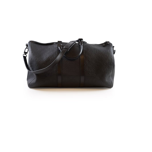 Louis Vuitton Keepall 50 All Black - photo 1