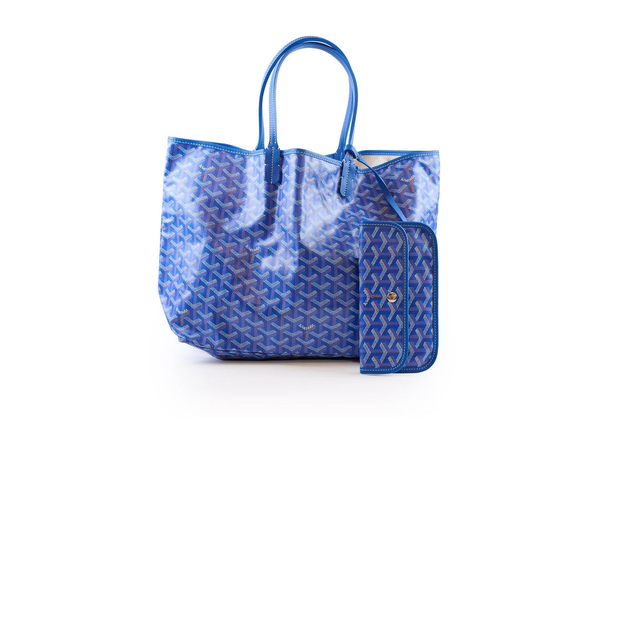 Goyard Saint Louis PM Tote Blue - photo 1