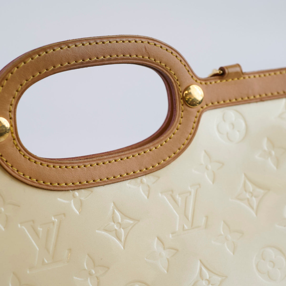 Louis Vuitton Roxburry Vernis Bag Light Yellow - photo 5