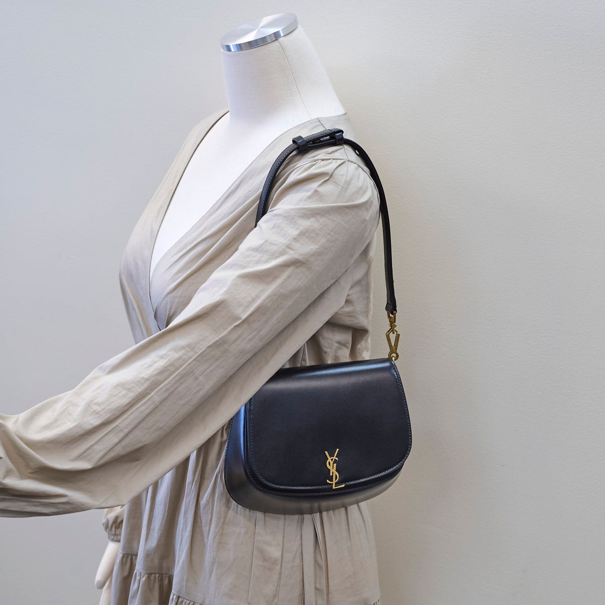 Saint Laurent Mini Voltaire Black - photo 11
