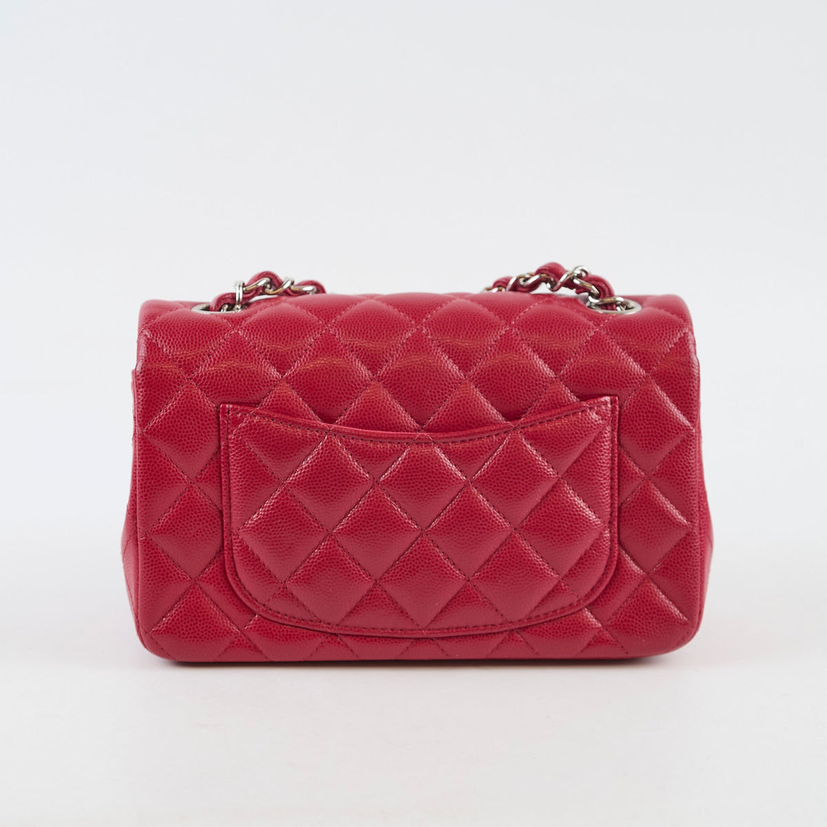 Chanel Mini Rectangle Red Caviar Leather - photo 2