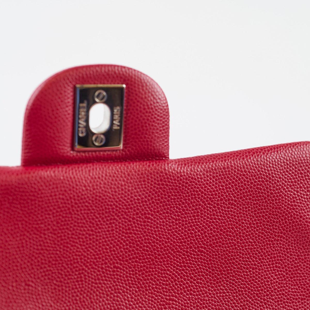 Chanel Mini Rectangle Red Caviar Leather - photo 5