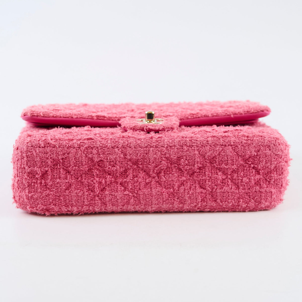 Chanel Medium Tweed Pink Classic Flap - photo 4
