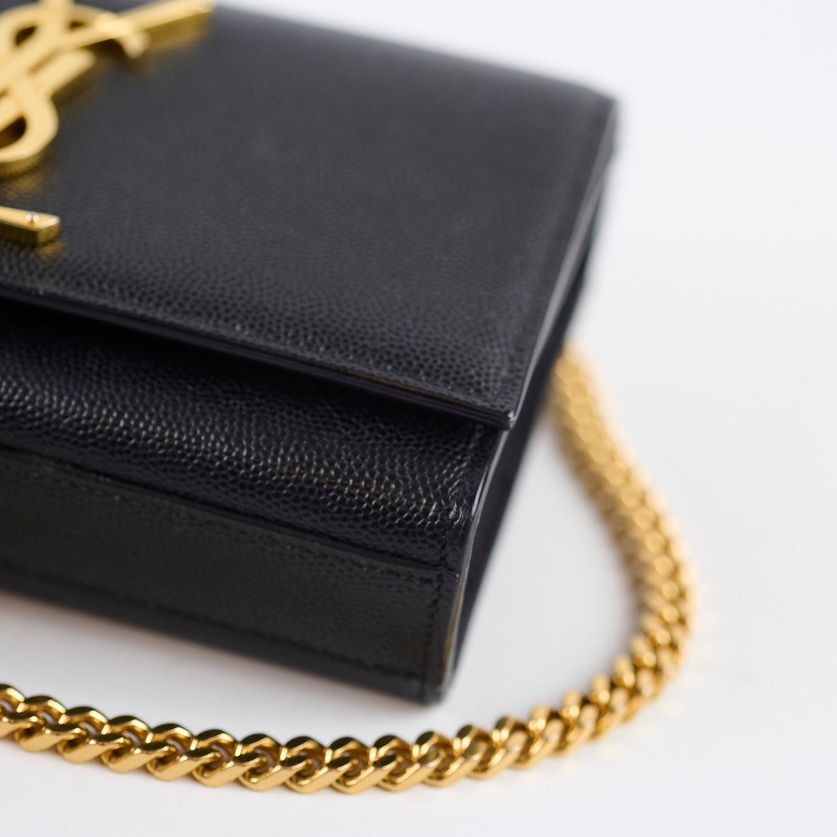 Saint Laurent Mini Kate Bag Black - photo 12