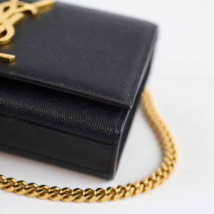 Saint Laurent Mini Kate Bag Black - photo 12