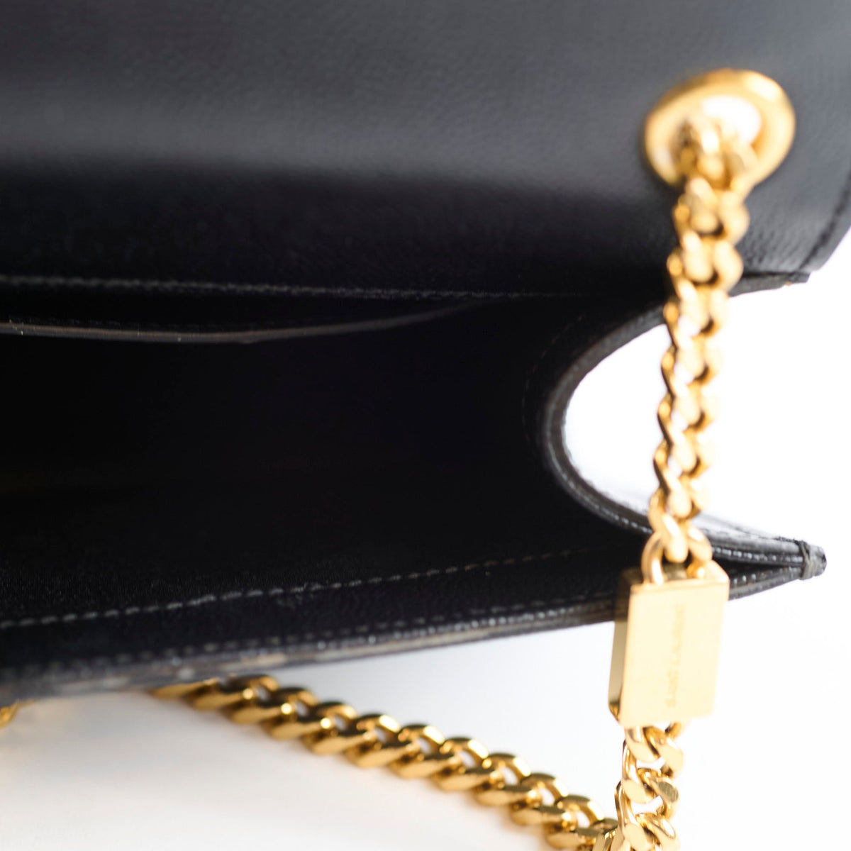 Saint Laurent Mini Kate Bag Black - photo 8