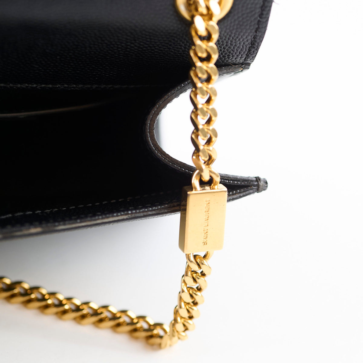 Saint Laurent Mini Kate Bag Black - photo 9