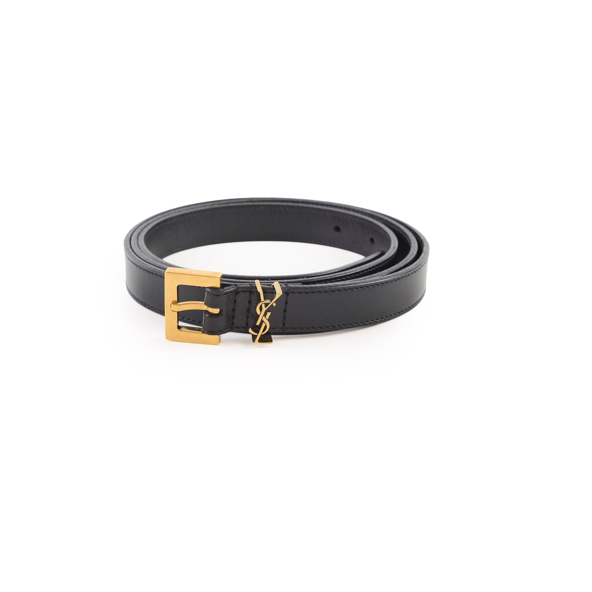 Saint Laurent Black Belt Size 95 - photo 1