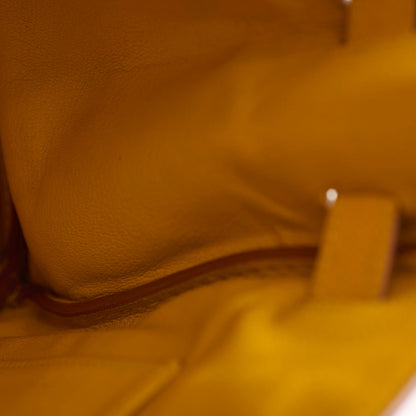 Hermes Birkin 30 Courchevel Dark Yellow - D square stamp - photo 10