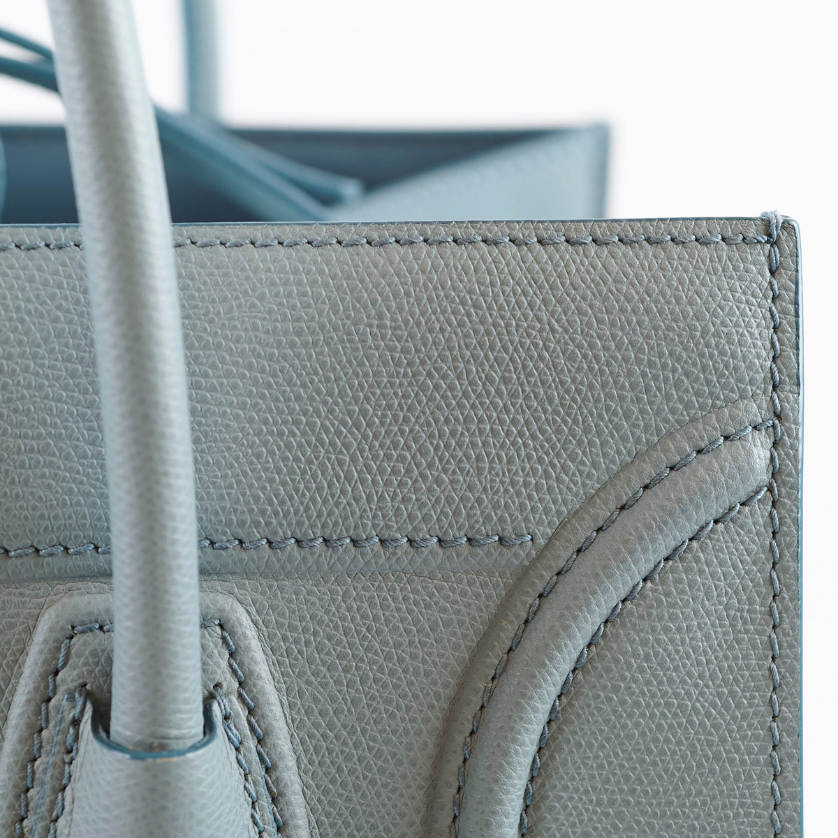 Celine Phantom Luggage Light Blue - photo 5