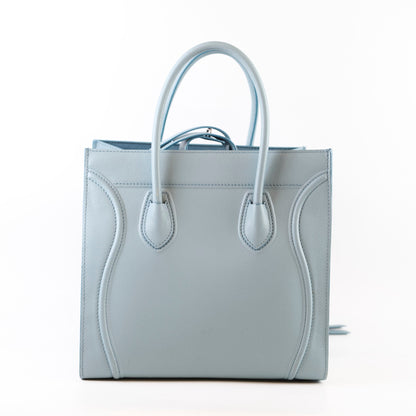 Celine Phantom Luggage Light Blue - photo 2