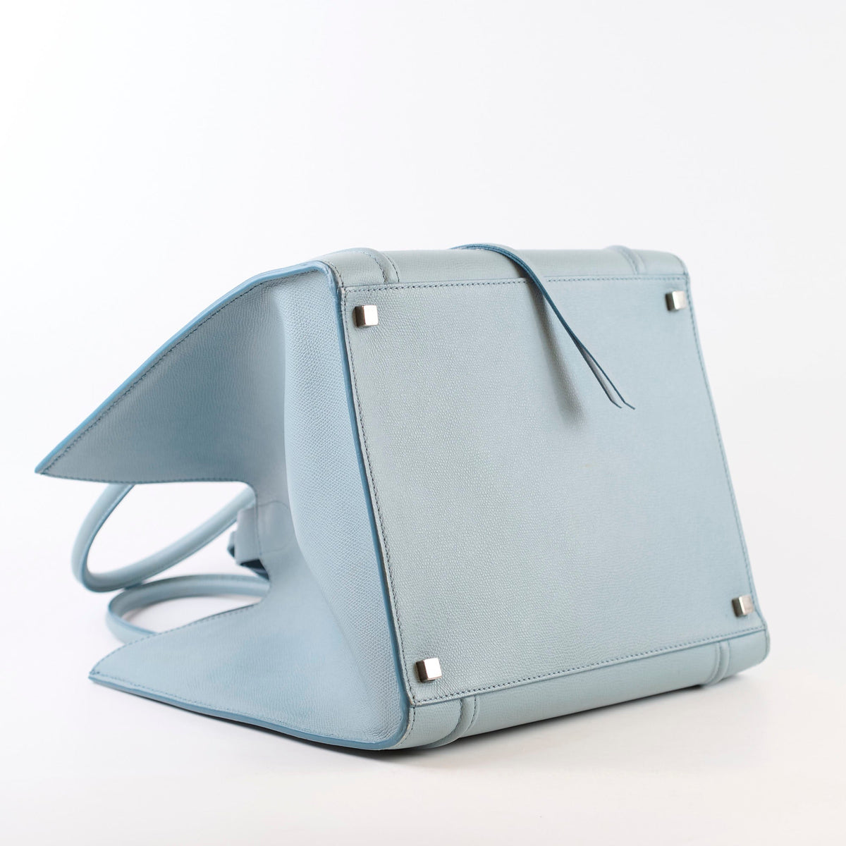 Celine Phantom Luggage Light Blue - photo 3