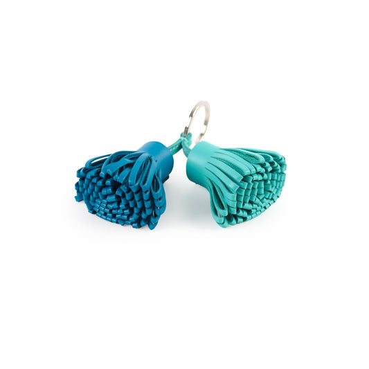 Hermes Carmen Keychain Blue/Turquoise - photo 1