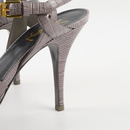 Saint Laurent Tribute Heels Grey Size 38 - photo 12