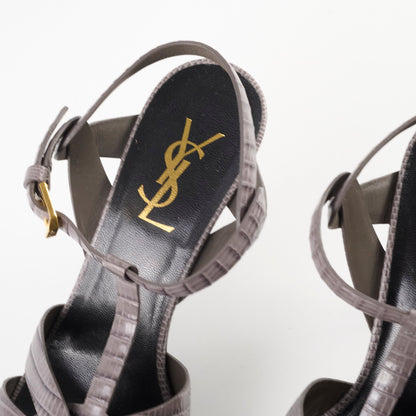 Saint Laurent Tribute Heels Grey Size 38 - photo 9